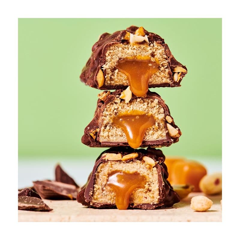 Baton Proteic Fără Zahăr VEGAN Peanut Caramel Maxi Nutrition