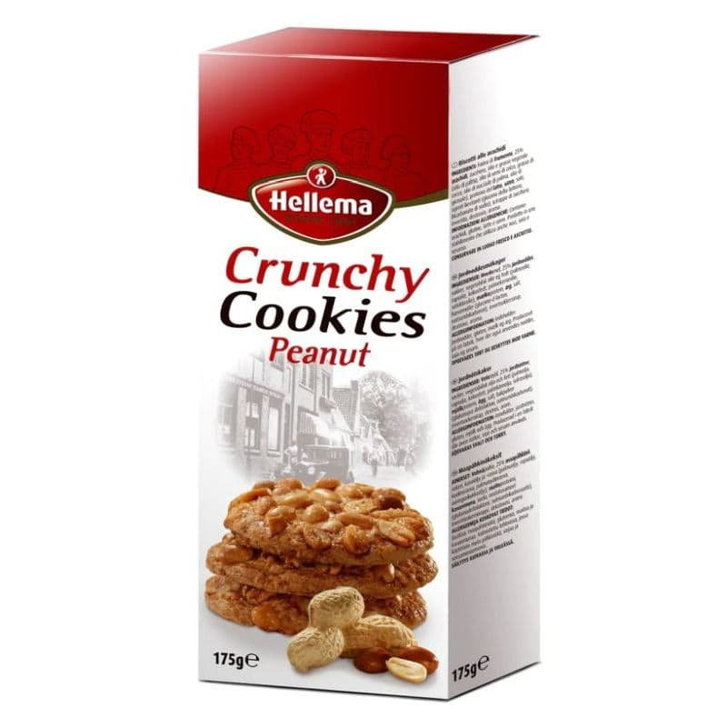 Biscuiți cu arahide Crunchy Cookies Hellema
