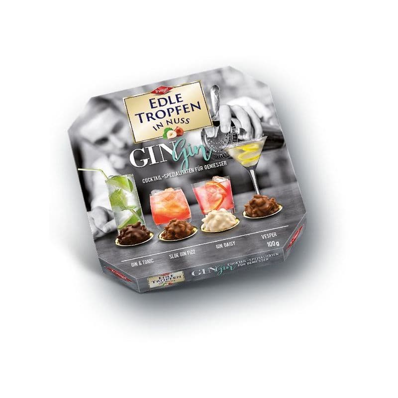 Praline cu alcool Gin Edle Tropfen