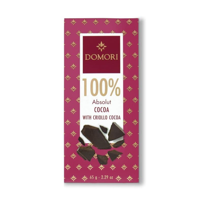 DOMORI Ciocolata Amaruie Premium 100% Cacao