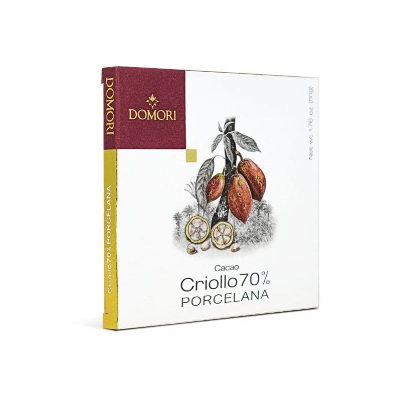 Ciocolata Premium 70% Cacao Criollo Porcelana Domori