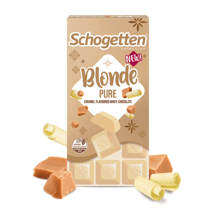New! Schogetten Blonde Pure