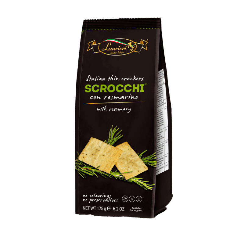 Scrocchi Crackers Rosmary, Laurieri
