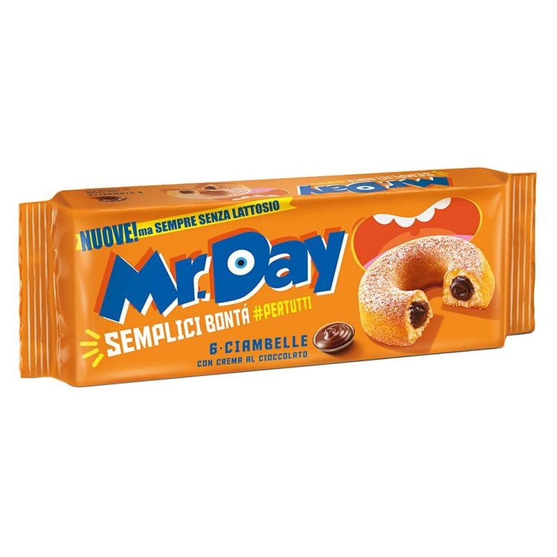 Gogosi cu cremă de ciocolată Ciambella Mr. Day