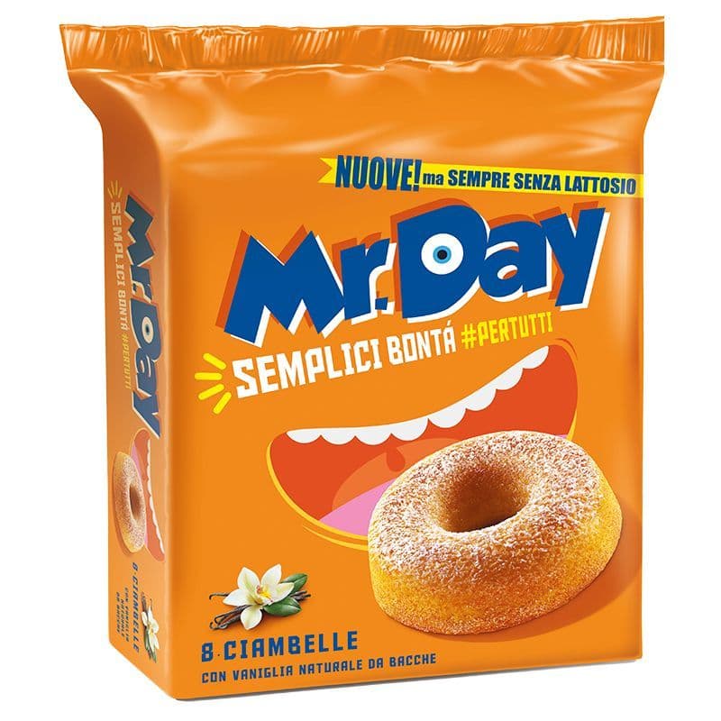 Gogosi cu aromă de vanilie Ciambella Mr. Day