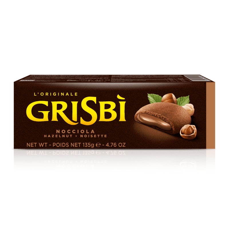 Biscuiți cu cremă de alune de pădure Grisbi