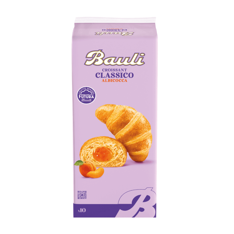 Croissant Bauli cu Umplutură de Caise 10 pack