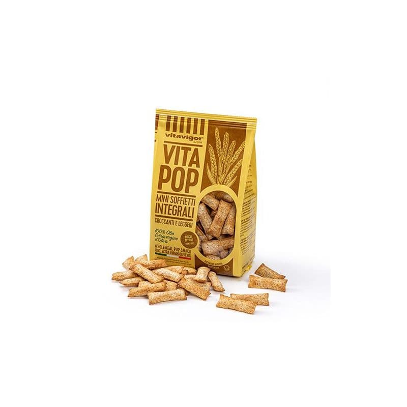 Grisine cu făină integrala si ulei de masline extra virgin Vita Pop