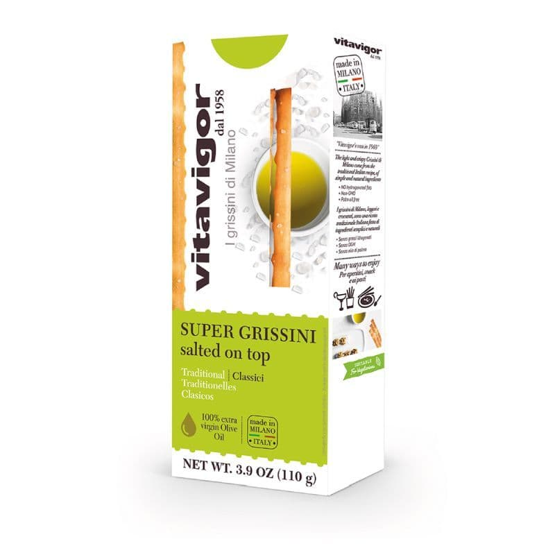 Grisine sărate cu ulei de masline extravirgin Vitavigor
