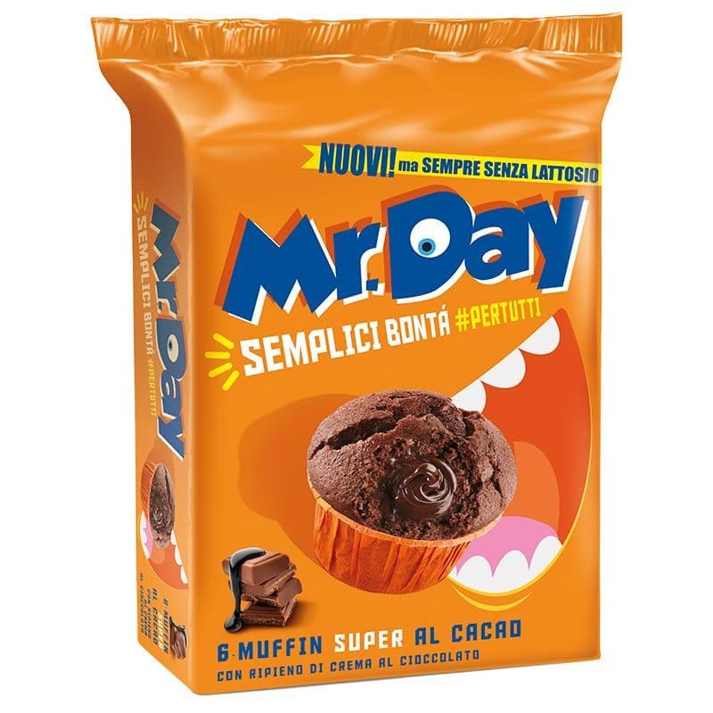 Muffin de ciocolată cu umplutură de ciocolată Mr. Day Cacao