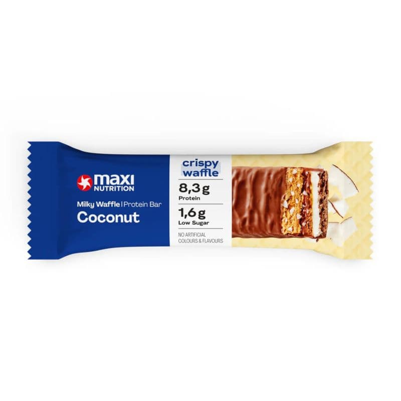 Napolitana Proteica fara Zahar Milky Coconut- Maxi Nutrition