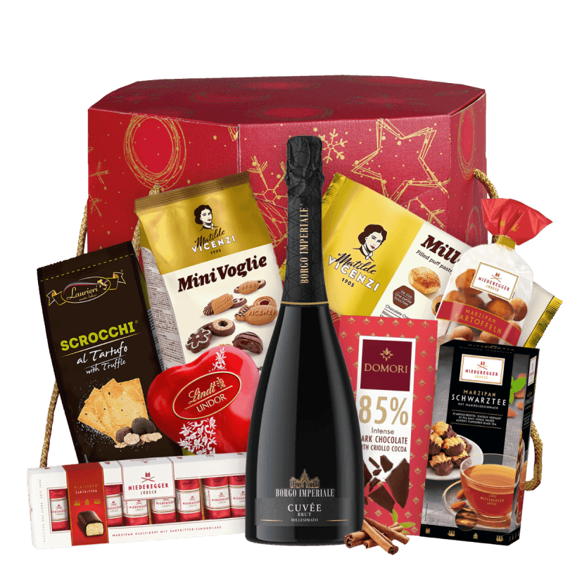 Cos Cadou de Craciun Holly