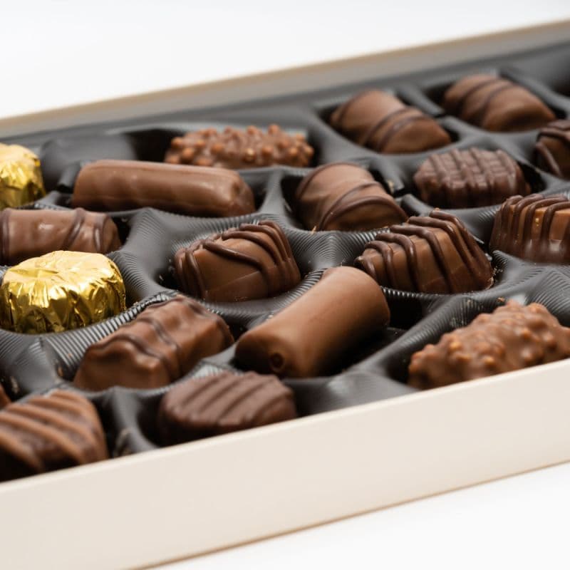 Praline asortate de ciocolată Happiness