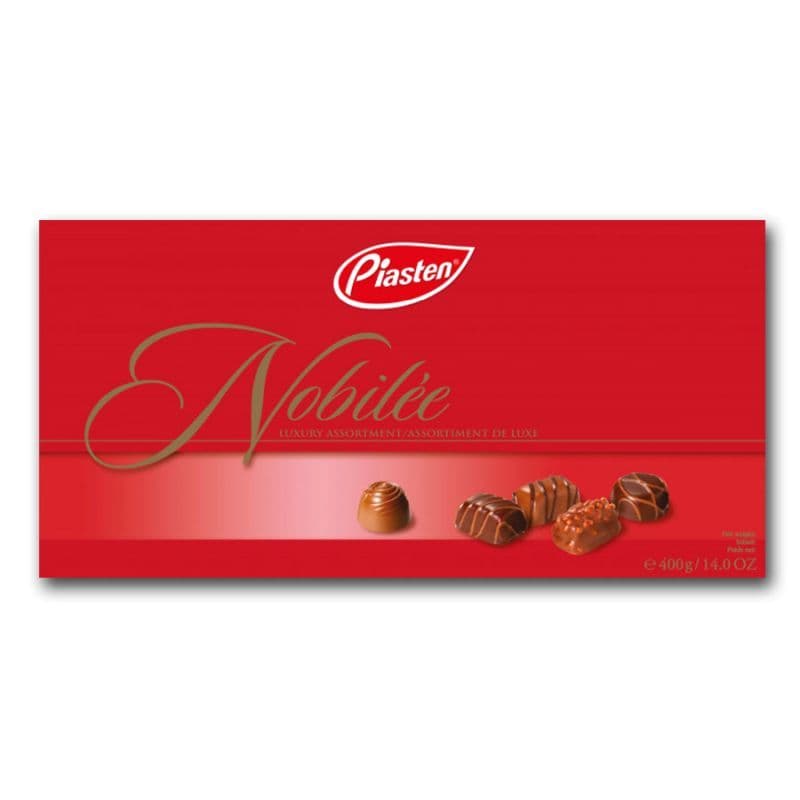 Praline asortate de ciocolată Nobilee Piasten