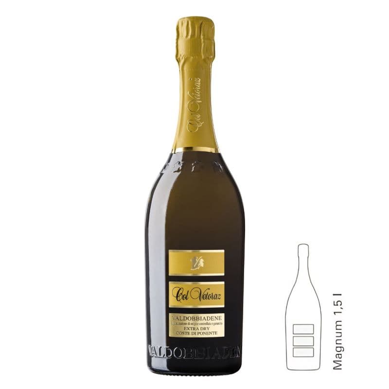 Col Vetoraz Prosecco VALDOBBIADENE DOCG Extra Dry COSTE DI PONENTE 2024 MAGNUM