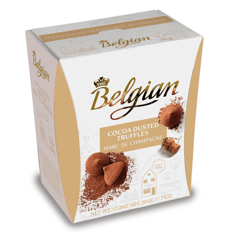 Trufe de ciocolată cu șampanie TheBelgian